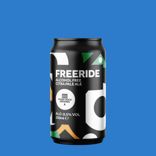 Magic Rock Brewing 'Free Ride' Alcohol Free Citra Pale Ale Can (0.5% ABV)