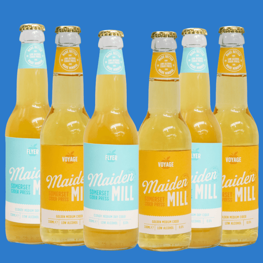 Maiden Mill Mixed Alcohol Free 6 Bottle Cider Wise Pack (Save 5%) - Wise Bartender - Beer