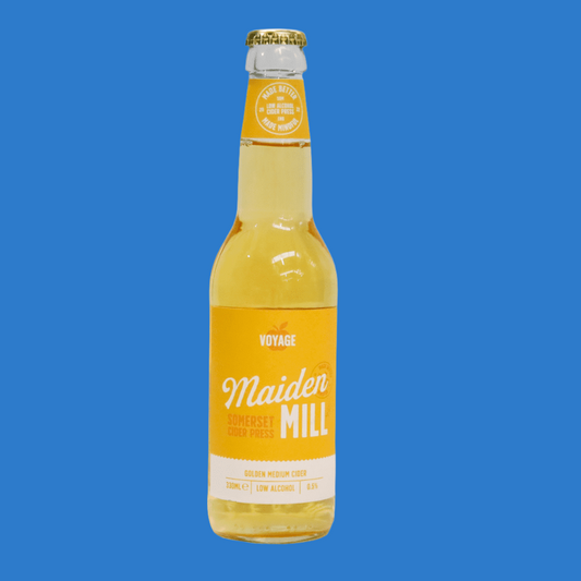 Maiden Mill 'Voyage' Golden Medium Alcohol Free Cider (0.5% ABV)