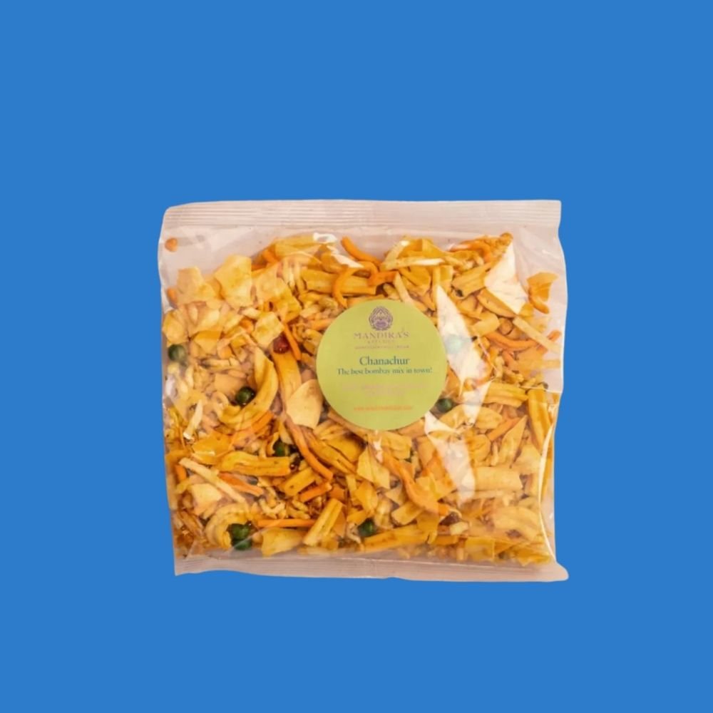 Mandira’s Kitchen Bombay Mix (Chanachur) – Spicy Indian Bar Snack - Wise Bartender - Snack