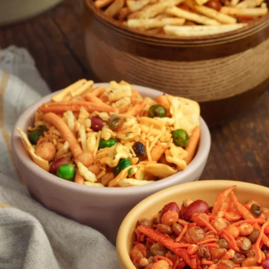 Mandira’s Kitchen | Slightly Spicy Chanachur (Bombay Mix) - Wise Bartender - Snack