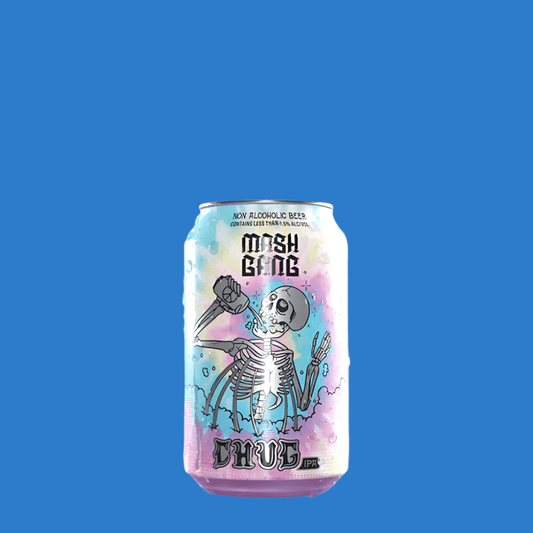 Mash Gang 'Chug' Alcohol Free Hazy IPA (0.5% ABV) 330ml - Wise Bartender - Beer