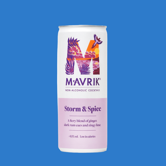 Mavrik Non-Alcoholic Storm and Spice Cocktail (0.5% ABV)