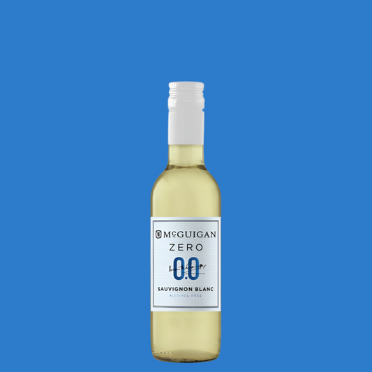 McGuigan Zero Sauvignon Blanc Alcohol Free White Wine Single Serve 187ml Bottle  (0.0%ABV)