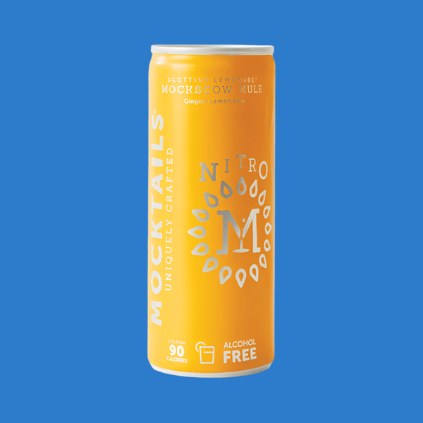 Mocktails Scottish Lemonade Mocksow Mule Nitro Can &x28;00 ABV&x29