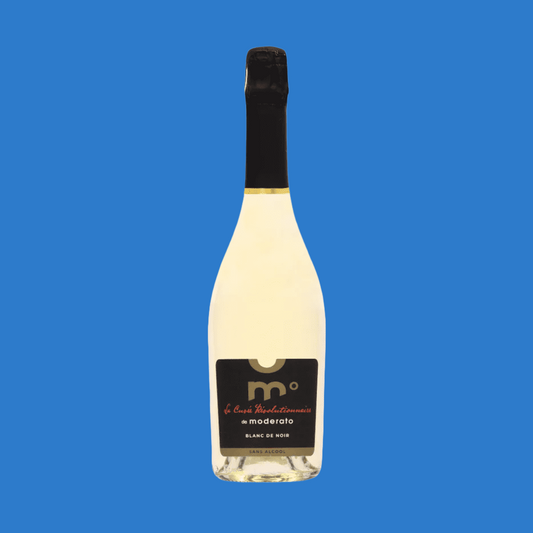 Moderato Alcohol Free Cuvée Révolutionnaire - Blanc de Noir Sparkling Wine (0.5%ABV)