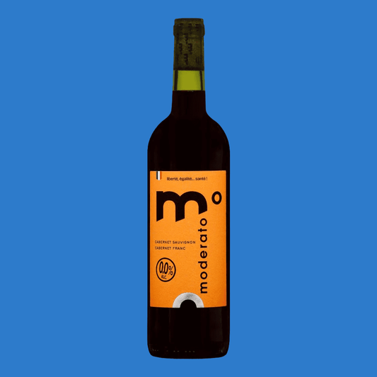 Moderato Cabernet - Merlot - Cuvée Originale Alcohol Free Red Wine (0.0%ABV) - Wise Bartender - wine