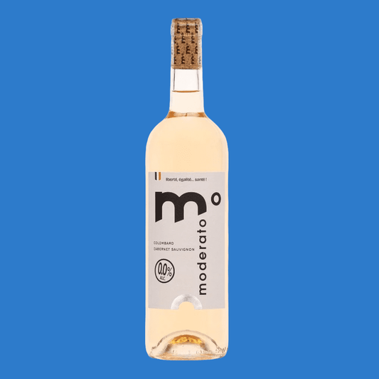 Moderato Cabernet Sauvignon - Colombard - Cuvée Originale Alcohol Free Rosé (0.0%ABV) - Wise Bartender - wine