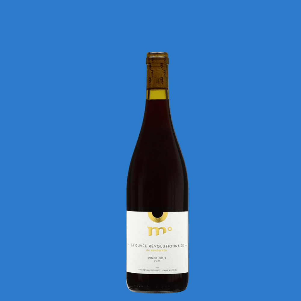 Moderato Cuvée Révolutionnaire - Pinot Noir Alcohol Free Red Wine (0.5%ABV) - Wise Bartender - wine