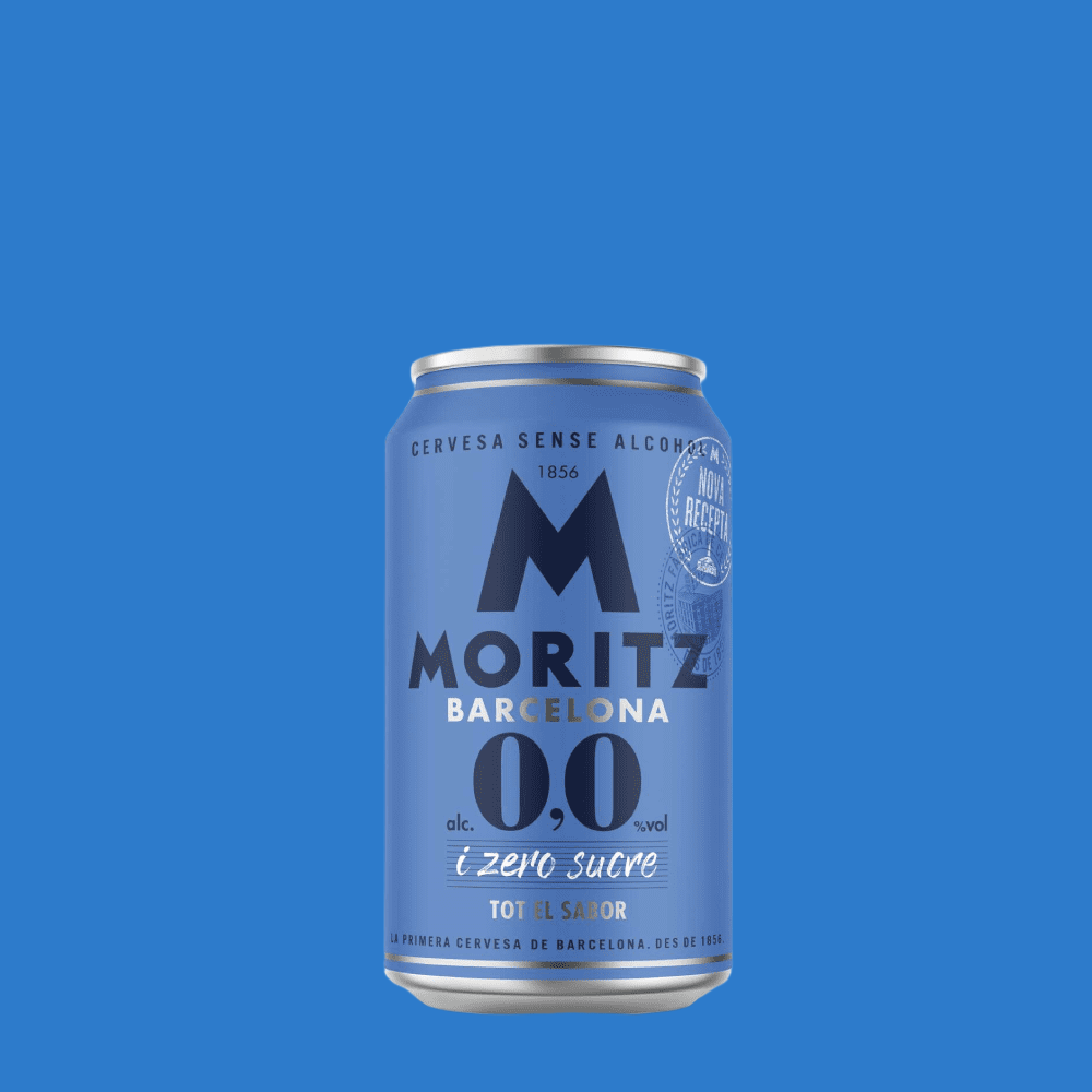 Moritz Sugar Free Alcohol Free Beer 00 ABV - Wise Bartender