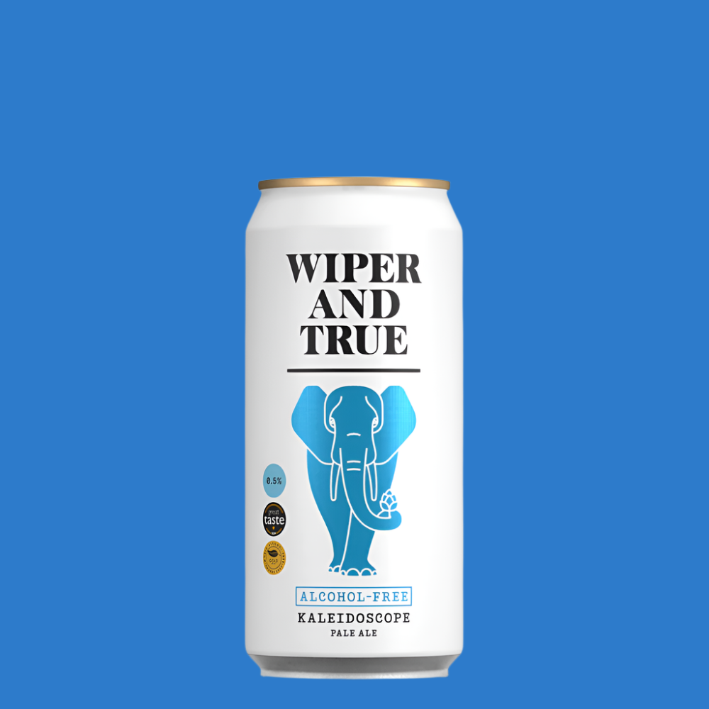 Wiper & True 'Kaleidoscope' Alcohol Free Pale Ale Beer (0.5% ABV)