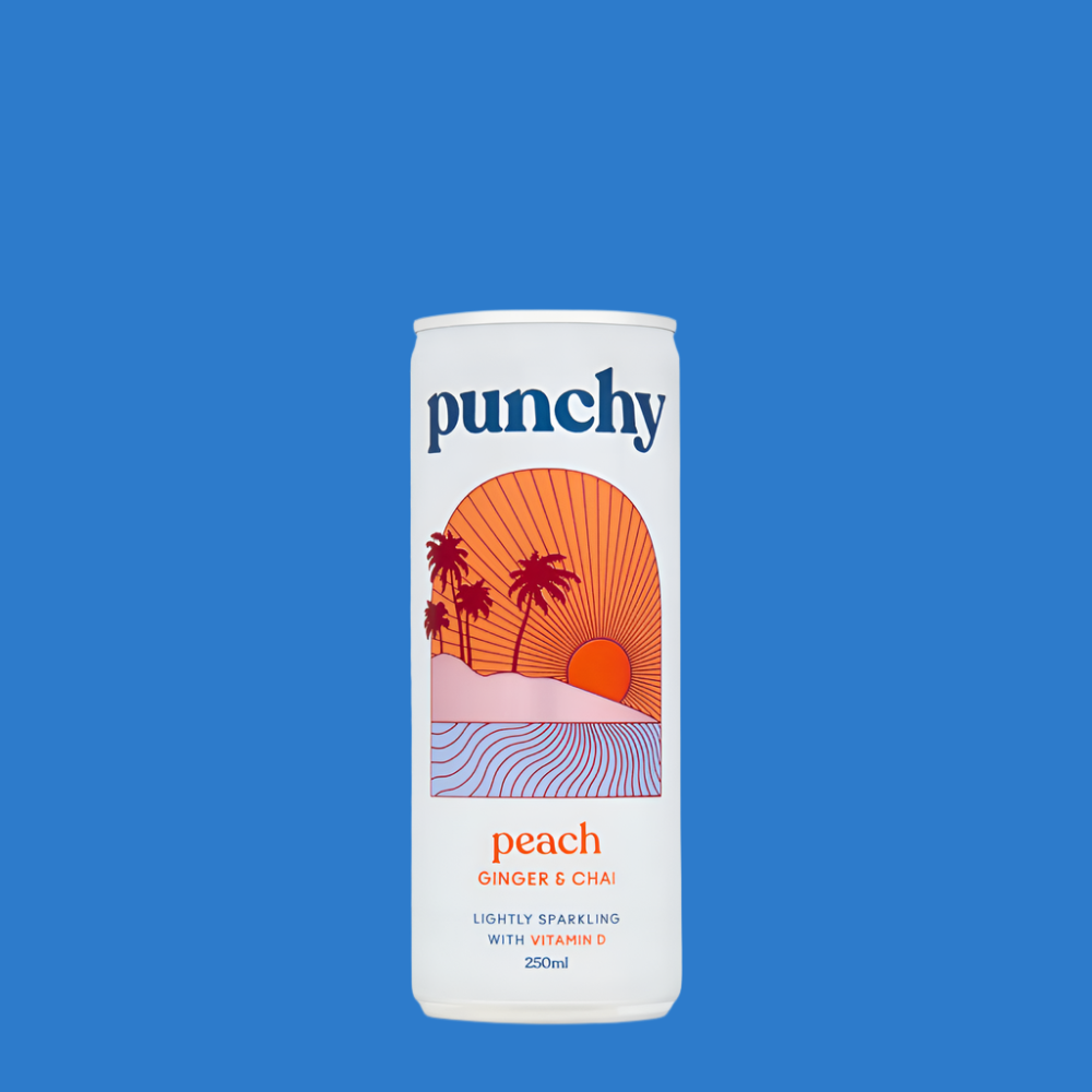 Punchy Peach, Ginger, Chai (0% ABV)