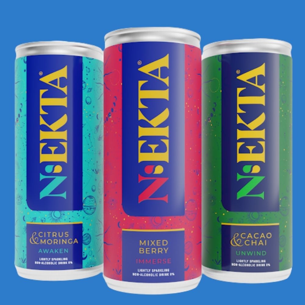Nekta Mixed Berry | Alcohol - Free Botanical Drink with Adaptogens (250ml) - Wise Bartender - Functional