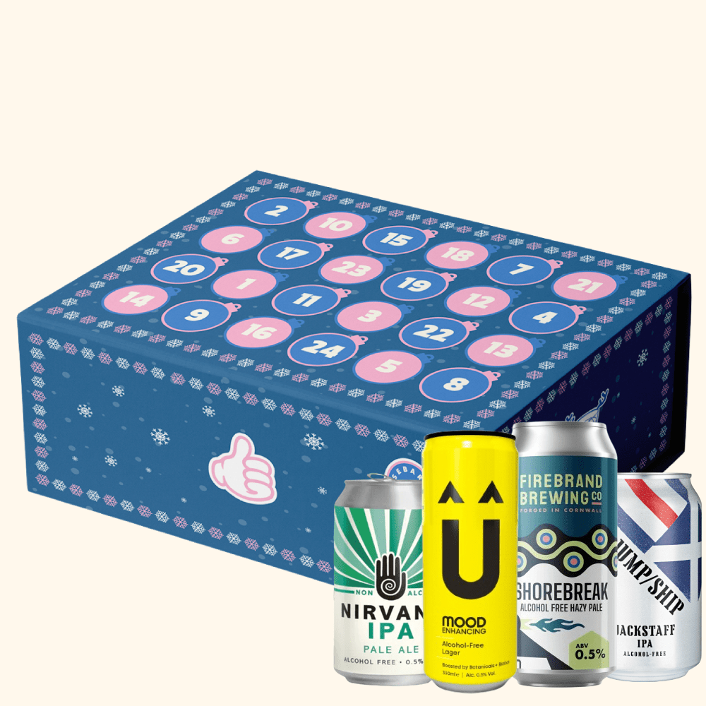 New for 2025! Alcohol Free Beer Advent Calendar (FREE Delivery) PRE ORDER - Wise Bartender - Mixed Pack
