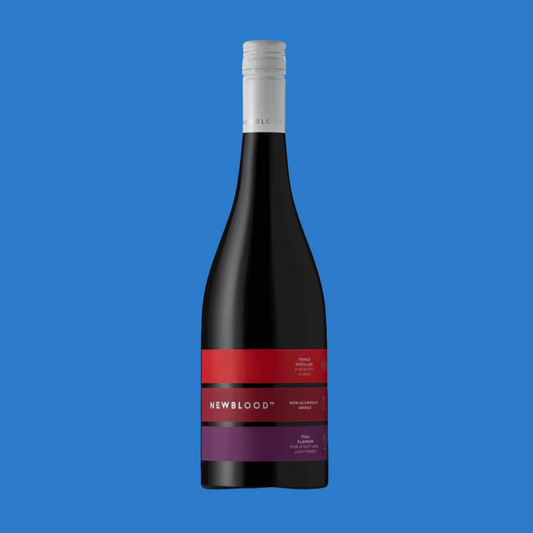 NEWBLOOD Shiraz Alcohol Free Red Wine (0.5% ABV)