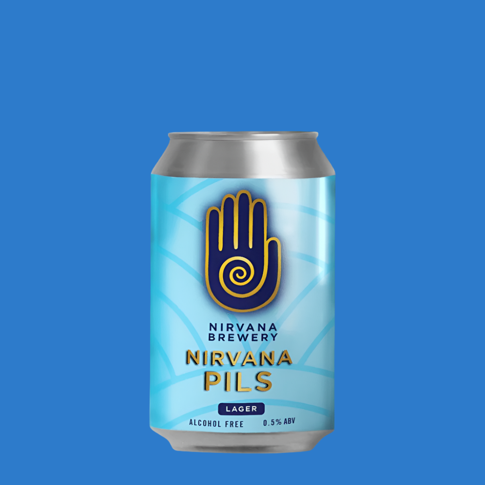 Nirvana Alcohol Free Pils (0.5% ABV) - Wise Bartender