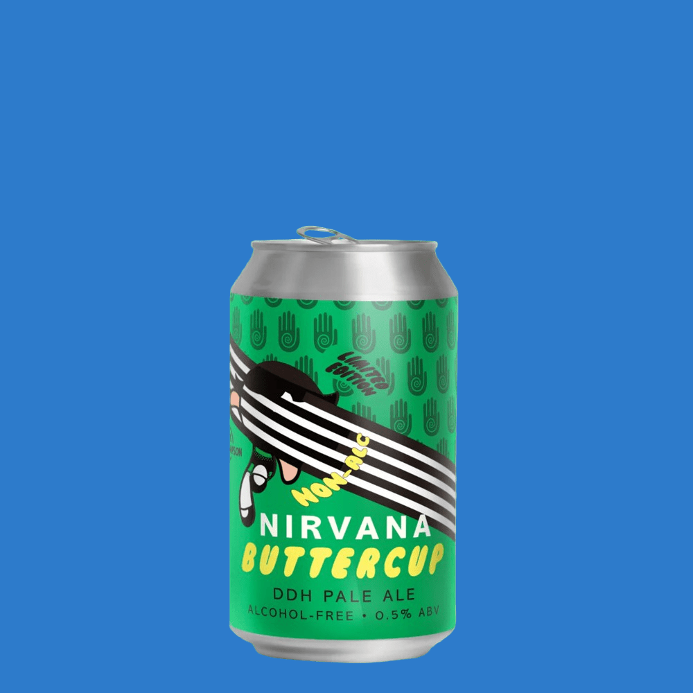 Nirvana 'Buttercup' Alcohol Free DDH Pale Ale (0.5% ABV) - Wise Bartender - Beer