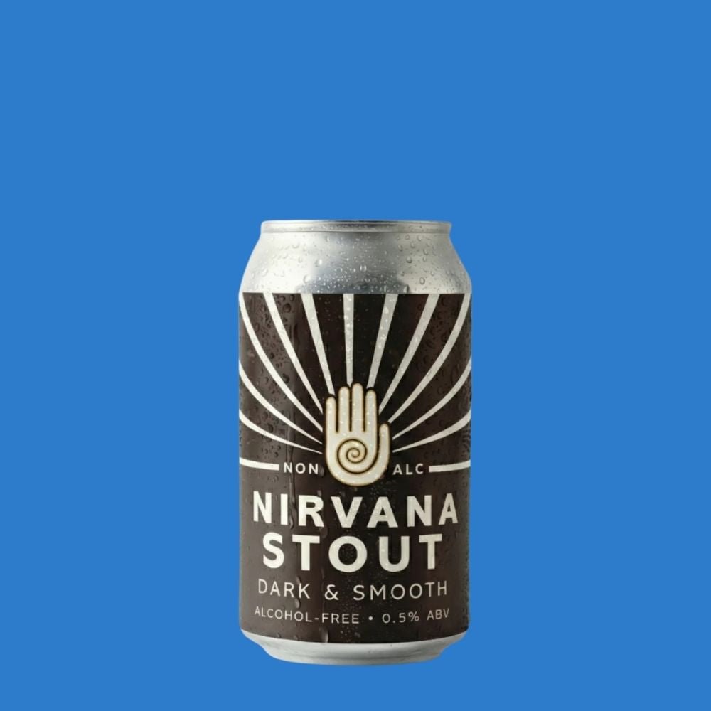 Nirvana Dark & Smooth | Alcohol Free Stout 330ml Can - Wise Bartender - Beer
