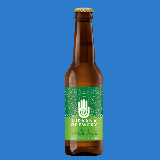 Nirvana Hoppy Pale Ale Alcohol Free Beer Bottle (0.5% ABV)