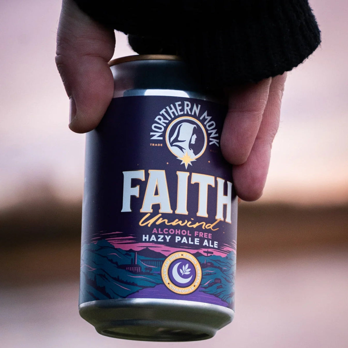 Northern Monk Brewery Beyond Alcohol - Free Hazy Pale Ale (0.5% ABV) - Wise Bartender - Beer