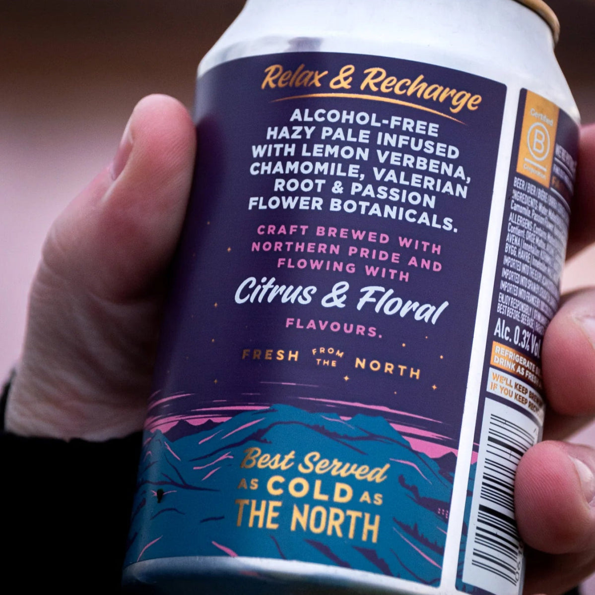 Northern Monk Brewery Beyond Alcohol - Free Hazy Pale Ale (0.5% ABV) - Wise Bartender - Beer