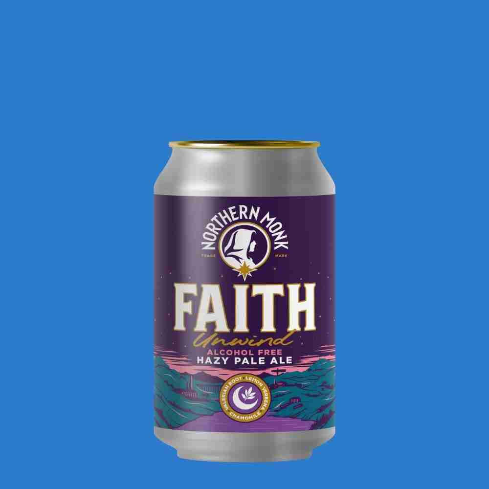 Northern Monk Brewery Beyond Alcohol - Free Hazy Pale Ale (0.5% ABV) - Wise Bartender - Beer