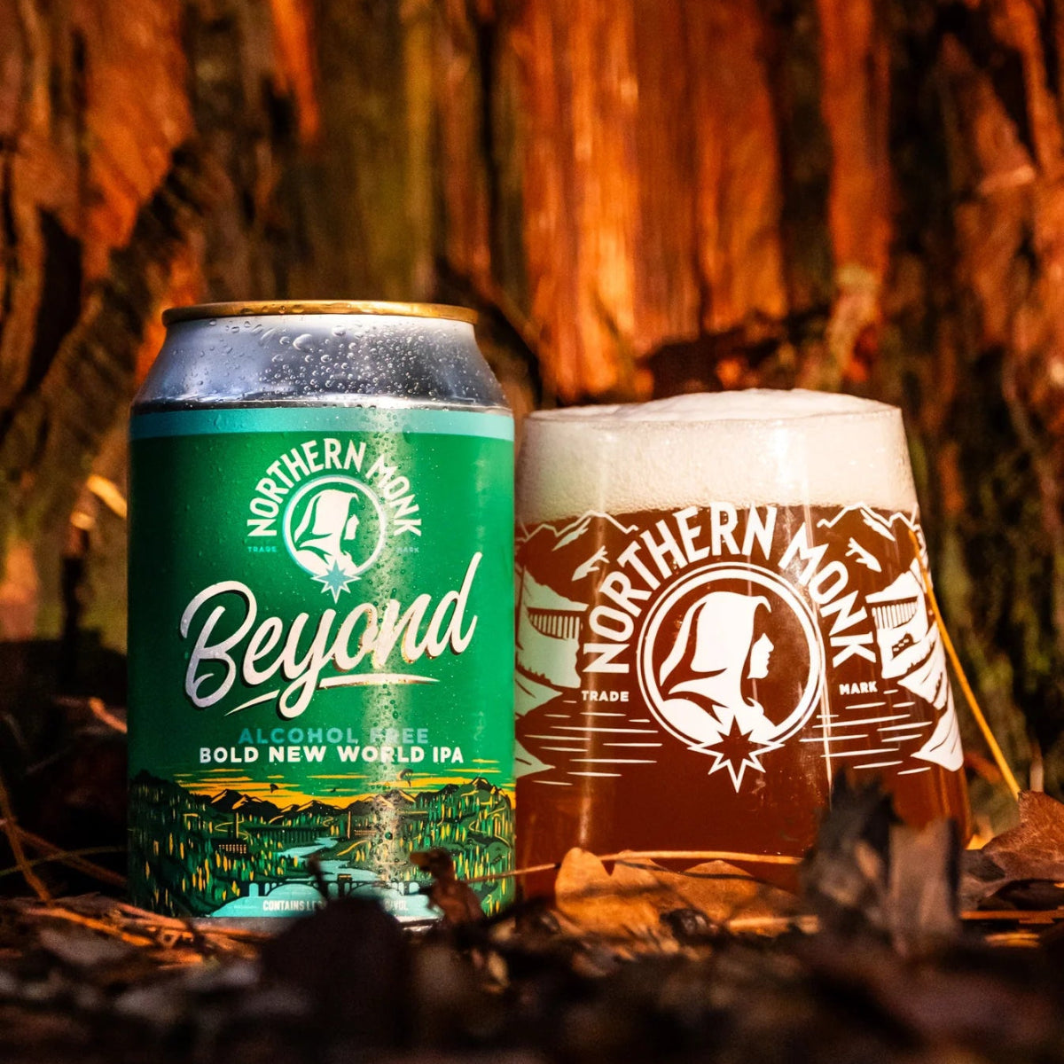 Northern Monk Brewery Beyond Alcohol - Free Hazy Pale Ale (0.5% ABV) - Wise Bartender - Beer