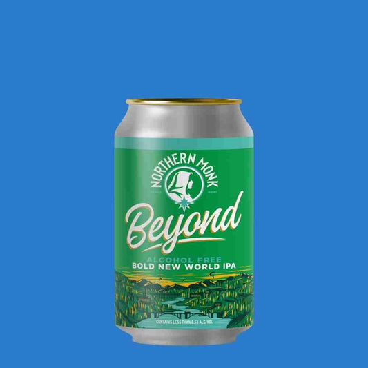 Northern Monk Brewery Beyond Alcohol - Free Hazy Pale Ale (0.5% ABV) - Wise Bartender - Beer