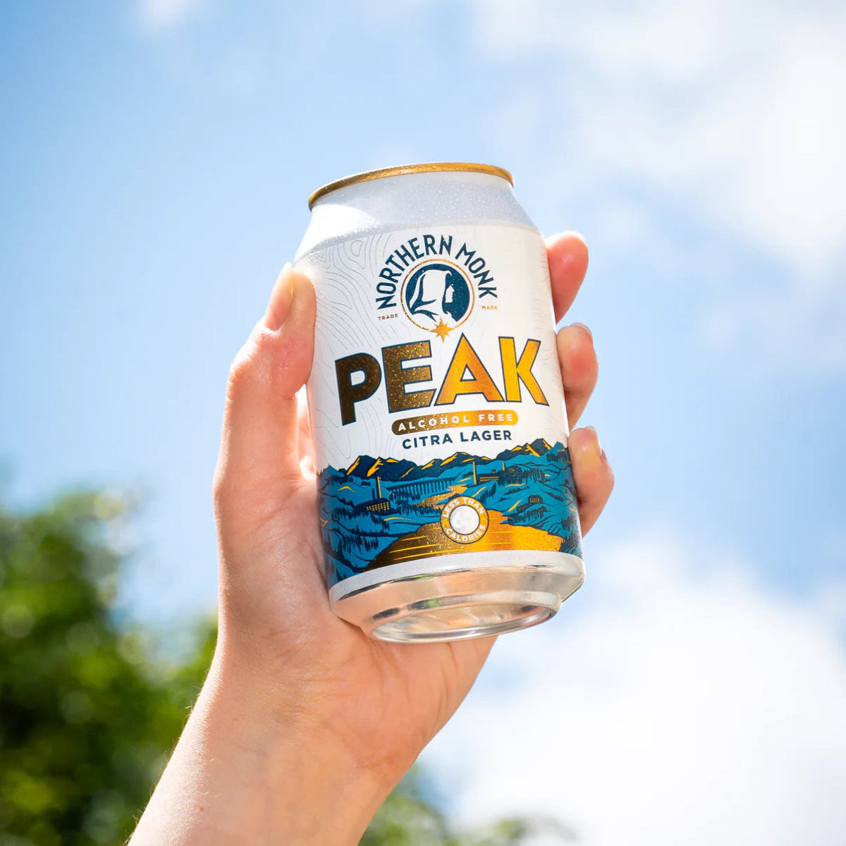 Northern Monk Brewery Peak Alcohol - Free Citra Lager (0.5% ABV) - Wise Bartender - Beer