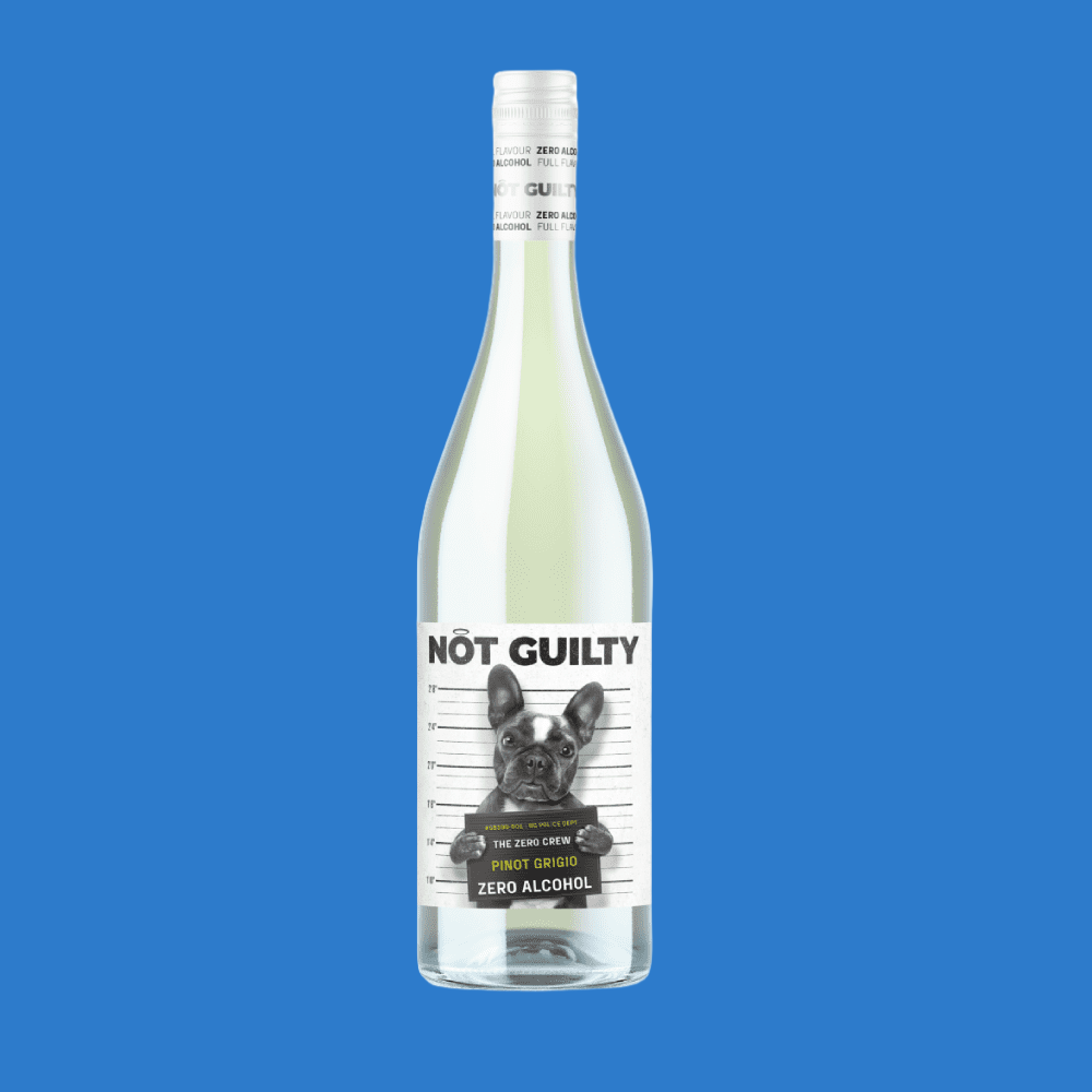 Not Guilty Alcohol Free Pinot Grigio Wine (0.05% ABV)