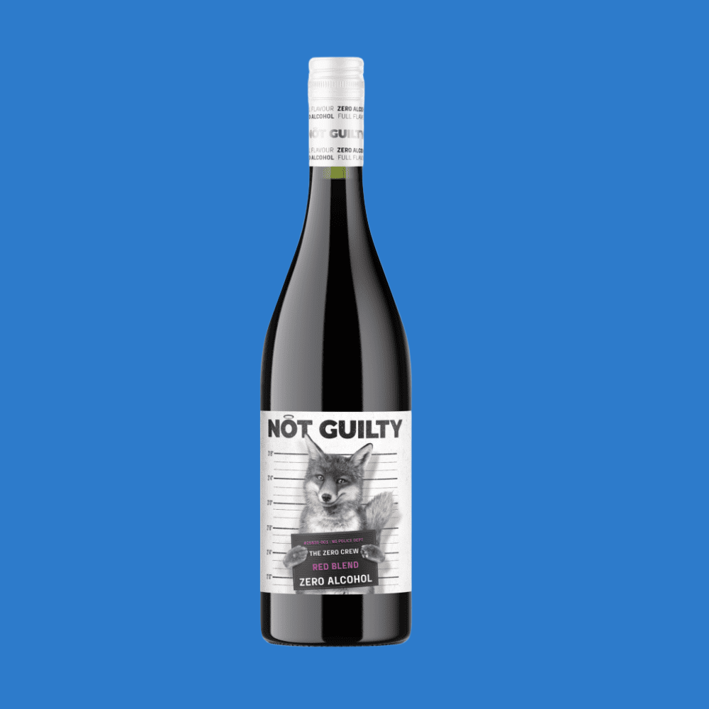 Not Guilty Alcohol Free Red Wine (0.05% ABV)