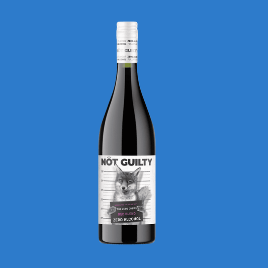 Not Guilty Alcohol Free Red Wine (0.05% ABV) - Wise Bartender - wine