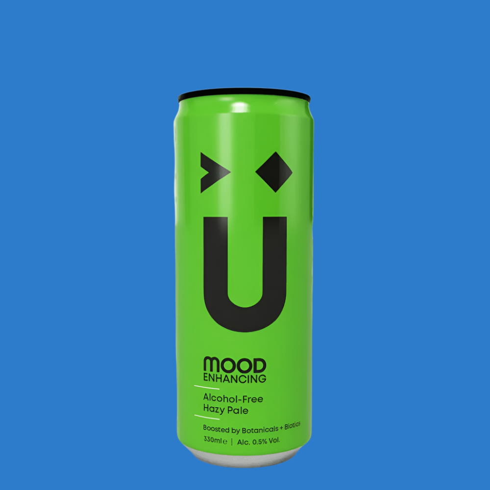 NuWave Mood Enhancing Alcohol Free Hazy Pale Ale (0.5% ABV) - Wise Bartender