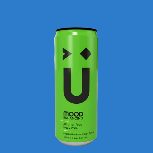 NuWave Mood Enhancing Alcohol Free Hazy Pale Ale (0.5% ABV)