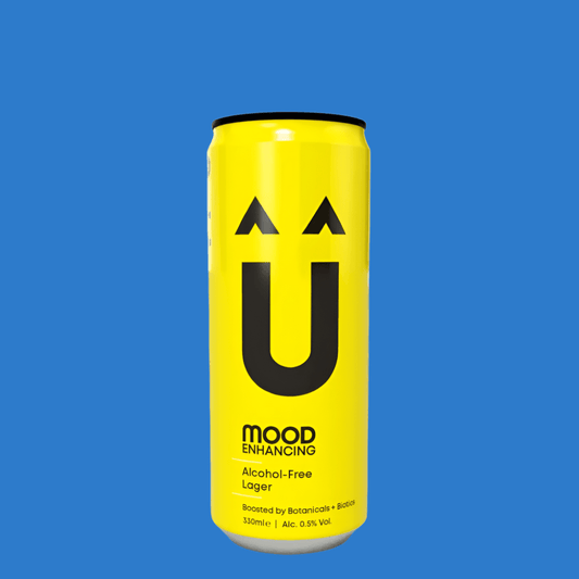 NuWave Mood Enhancing Alcohol Free Lager (0.5% ABV) - Wise Bartender - Beer