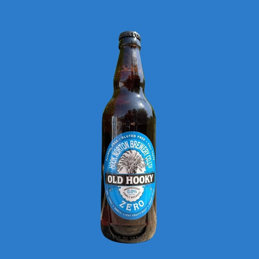 Old Hooky Zero 0.0% | Hook Norton Brewery | Alcohol-Free Ale 500ml - Wise Bartender - Beer