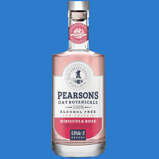 Pearsons 'Hibiscus & Rose' Gin Alternative Alcohol Free Spirit (0.0% ABV)