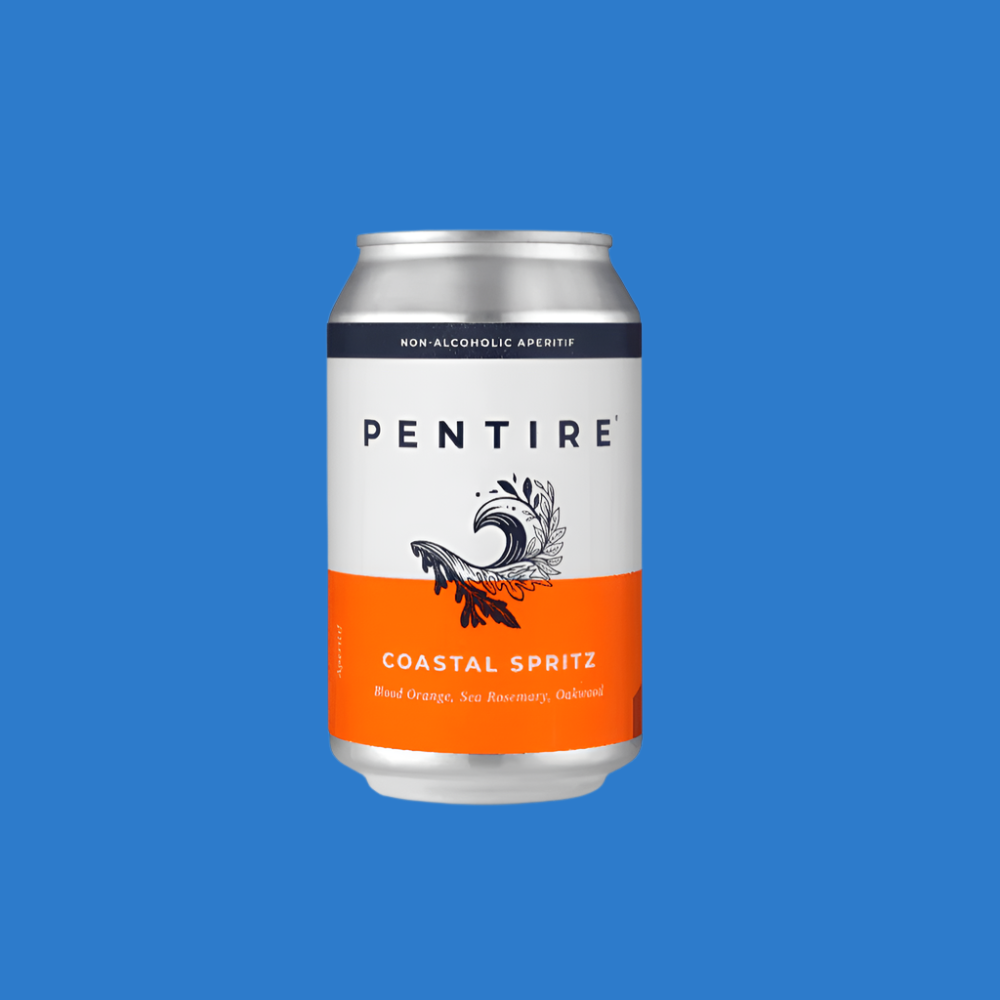 Pentire Costal Spritz  Alcohol Free Cocktail Can (0.5% ABV)