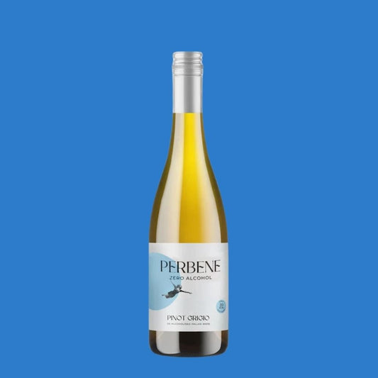 Perbene Pinot Grigio 0.0% Alcohol‑Free White Wine | Dealcoholised Italian White (75cl) - Wise Bartender - wine