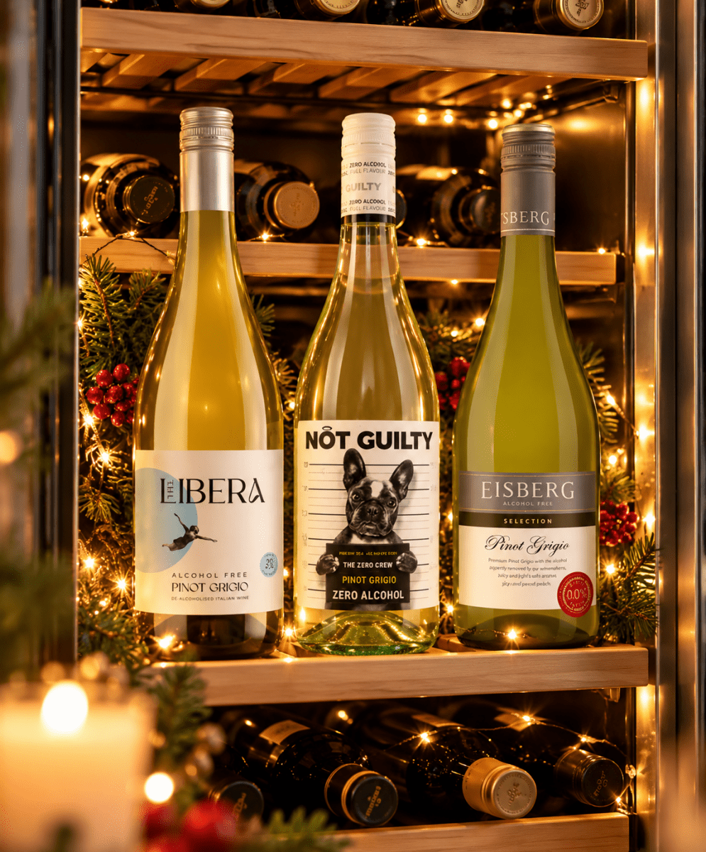 Perfect Pinot Grigio White Wine Alcohol Free Wise Pack - Wise Bartender - wine
