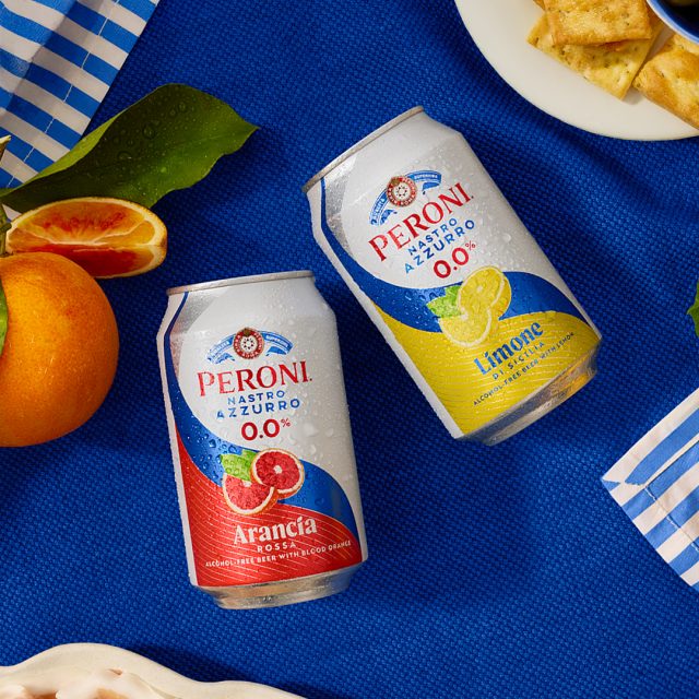 Peroni Nastro Azzurro 0.0% Limone di Sicilia Alcohol Free Beer 330ml - Wise Bartender - Beer