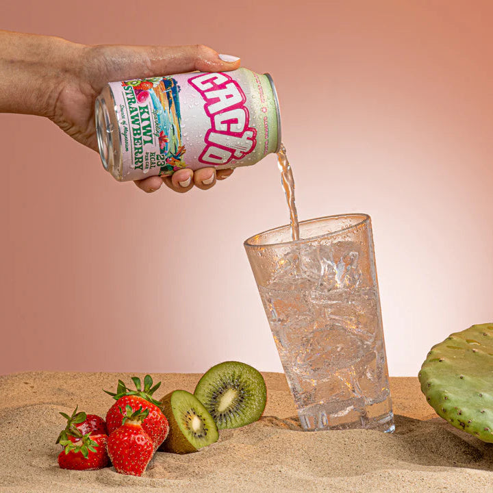 Cacto Drinks Sparkling Prickly Pear Cactus Water Soda (0.0% ABV)
