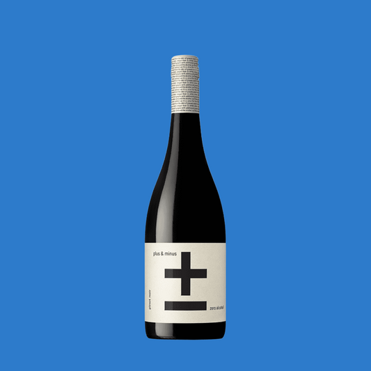 Plus & Minus Alcohol Free Pinot Noir Red Wine (0.5% ABV)