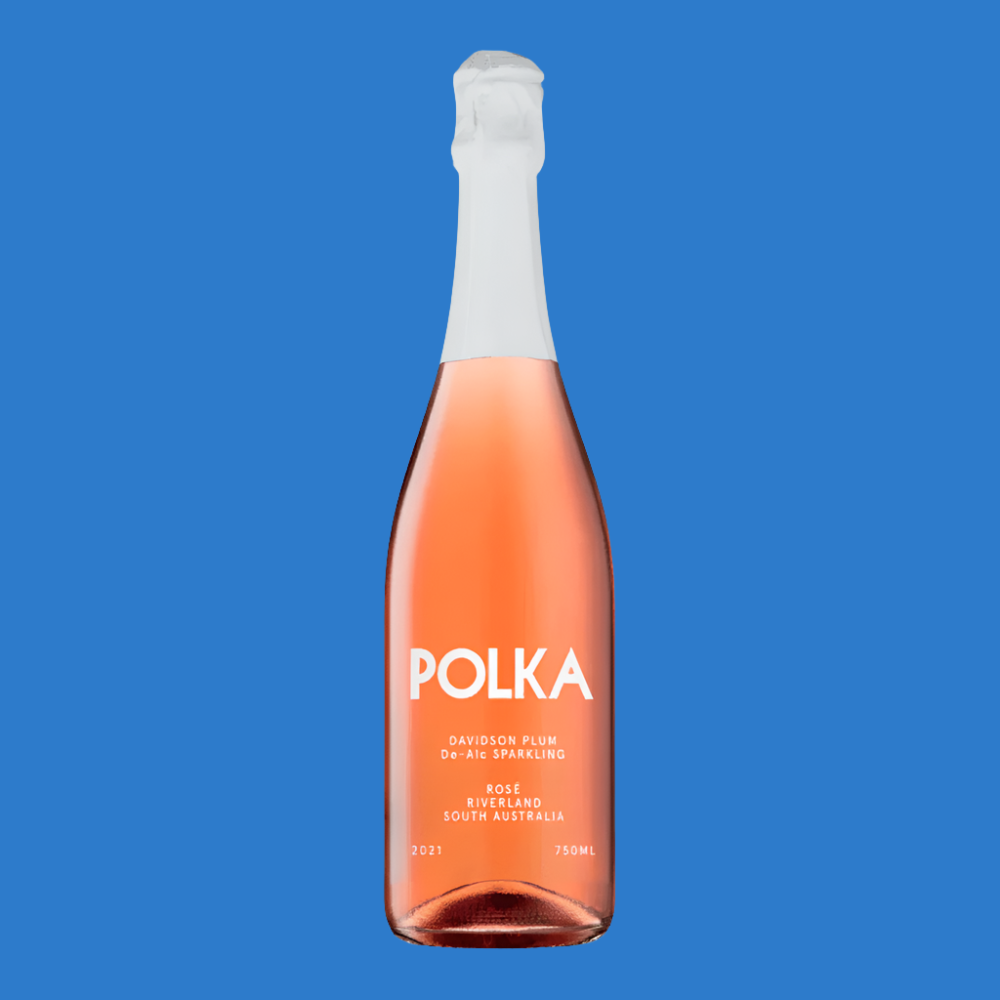 POLKA Davidson Plum Alcohol Free Sparkling Rosé Wine (0.0% ABV)