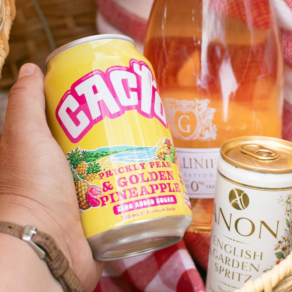 Pop & Pour Picnic Bundle | Alcohol-Free Wine & Cocktail Pack - Wise Bartender - Mixed Pack