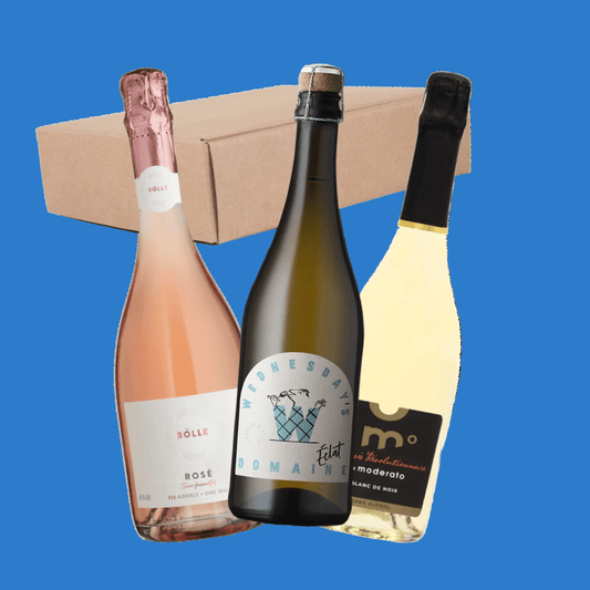 Premium Alcohol Free Sparkling Wine Collection in a Gift Box 3 or 6 Bottles - Wise Bartender - wine