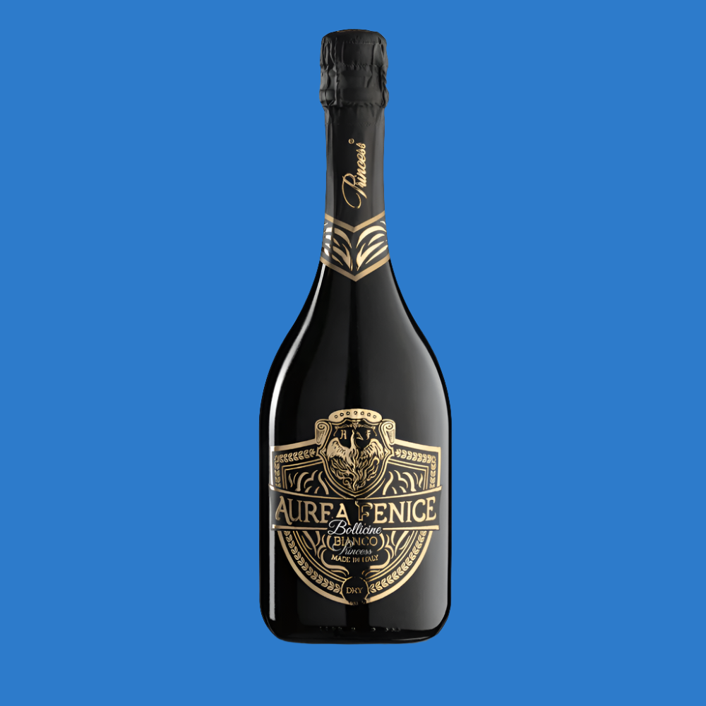 Princess Aurea Fenice Bollicine Bianco Dry 2022 Alcohol Free Sparkling Wine (0.0% ABV)