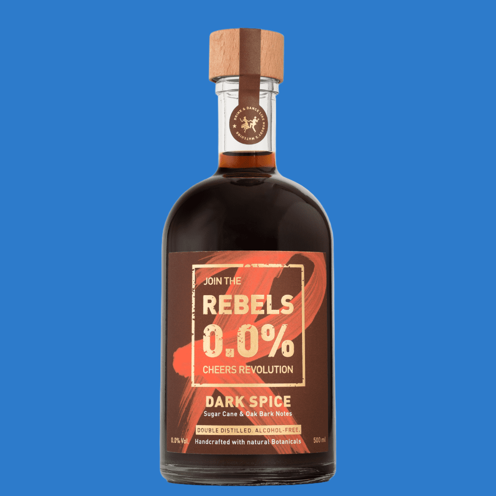 Rebels Dark Spice Alcohol Free Rum Alternative (0.0% ABV)