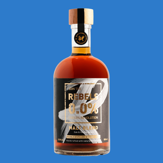 Rebels Malt Blend Alcohol Free Whiskey/ Bourbon Alternative (0.0% ABV)