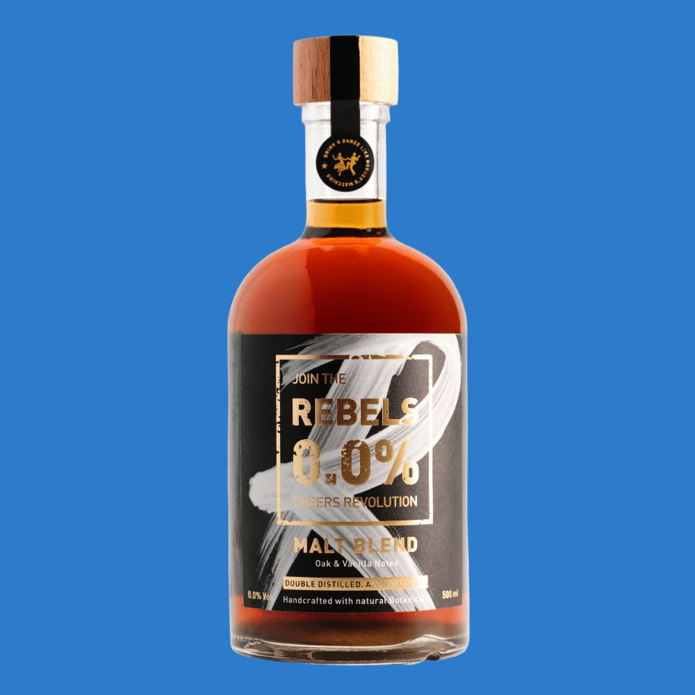 Malt Blend Alcohol Free Whiskey Bourbon Alternative